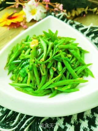干煸四季豆的做法步骤：8