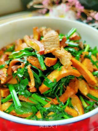 豆干炒韭菜的做法步骤：11