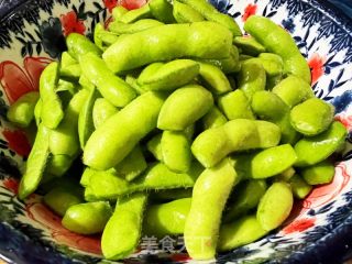 煮毛豆花生米的做法步骤：1