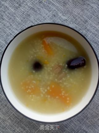 红枣桂圆南瓜粥的做法步骤：5