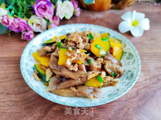 肉末茄子烧南瓜的做法步骤：9