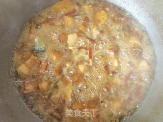 啤酒炖五花肉的做法步骤：16