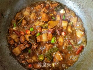 啤酒炖五花肉的做法步骤：19