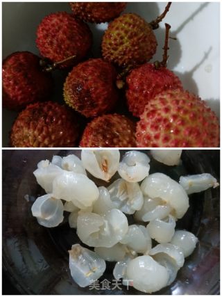 杨梅荔枝爽的做法步骤：6