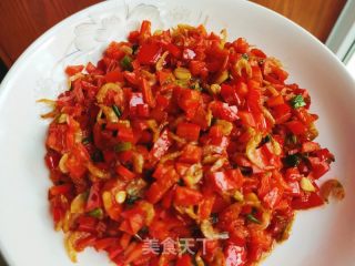 虾皮炒辣椒末的做法步骤：9
