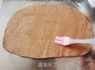 可可双色面卷的做法步骤：9