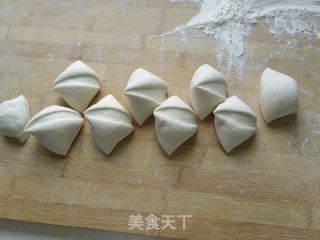 韭香素馅包子的做法步骤：14