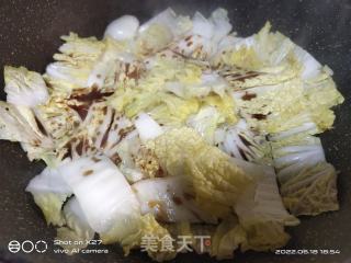 醋溜白菜的做法步骤：2