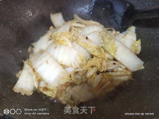醋溜白菜的做法步骤：4