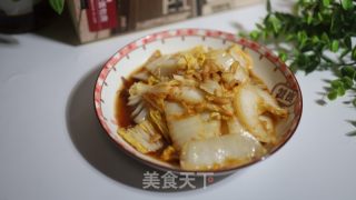 醋溜白菜的做法步骤：5
