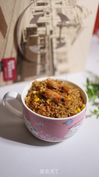 虾头玉米炒饭