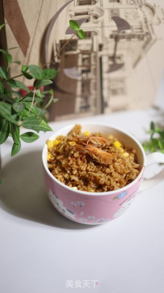 虾头玉米炒饭的做法步骤：10