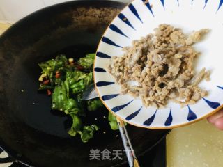 豆豉辣椒炒牛肉的做法步骤：7