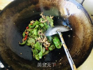 豆豉辣椒炒牛肉的做法步骤：8