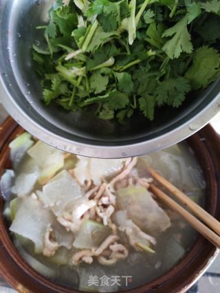 冬瓜肉丝汤的做法步骤：7