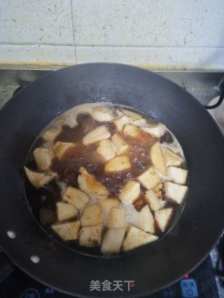 牛肉炖白萝卜的做法步骤：4