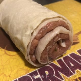 腐皮肉卷的做法步骤：9