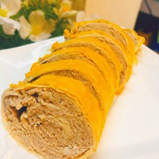 腐皮肉卷的做法步骤：13