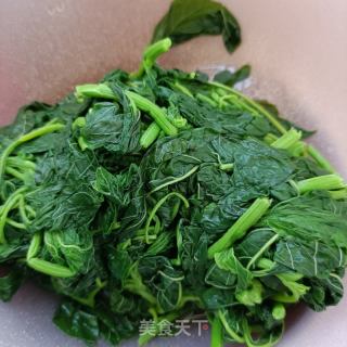 野苋菜肉丁包的做法步骤：7