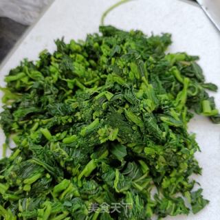 野苋菜肉丁包的做法步骤：8
