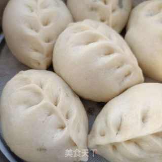 野苋菜肉丁包的做法步骤：22