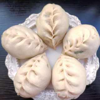 野苋菜肉丁包的做法步骤：23