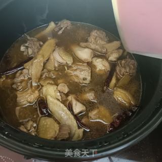 玉米红烧鸡的做法步骤：10