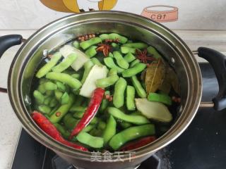 盐水毛豆的做法步骤：5