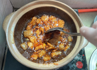 咸菜笋干猪肉煲的做法步骤：9