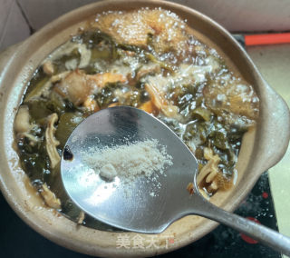 咸菜笋干猪肉煲的做法步骤：17
