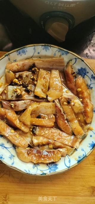 黄豆酱蒸脆肉鲩的做法步骤：6