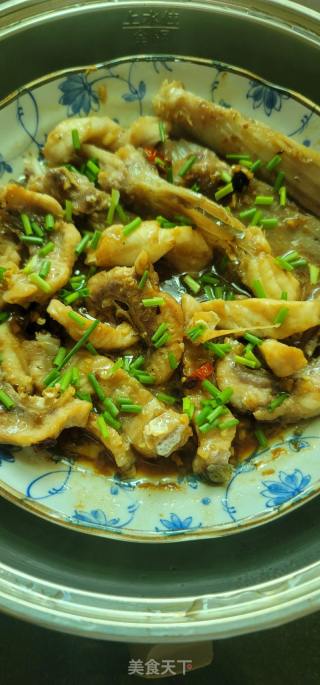 黄豆酱蒸脆肉鲩的做法步骤：10