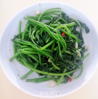 清炒红薯叶子的做法步骤：6