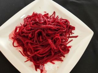 清炒甜菜头的做法步骤：5