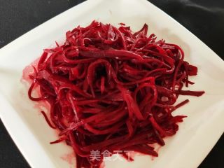 清炒甜菜头的做法步骤：7