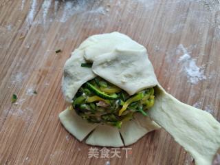 【抻面法】瓜丝麦饼的做法步骤：12