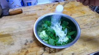 荆芥拌黄瓜的做法步骤：3