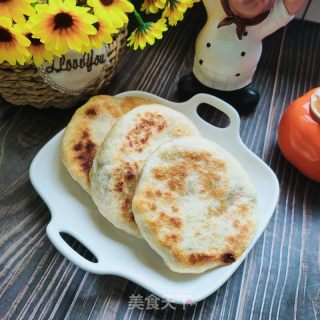 韭苔猪肉馅饼的做法步骤：12
