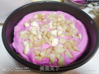 火龙果桃子慕斯蛋糕的做法步骤：6
