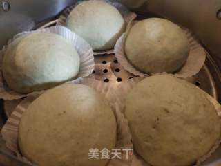 菠菜馒头的做法步骤：9