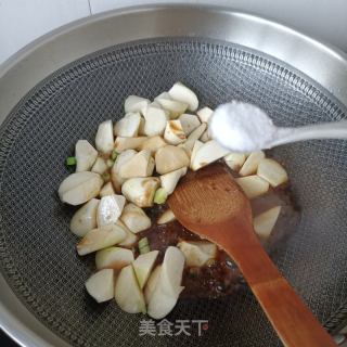 羊排焖茭白的做法步骤：7
