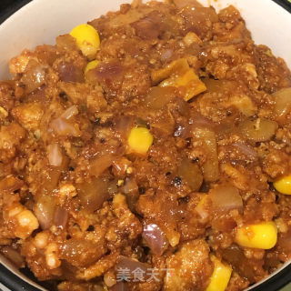免发面版披萨的做法步骤：12