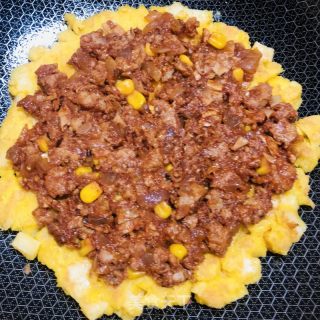免发面版披萨的做法步骤：18