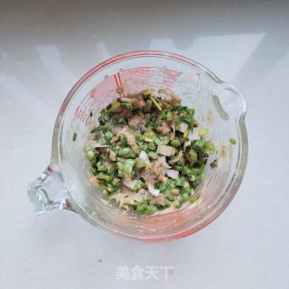 猪肉豇豆煎包的做法步骤：6