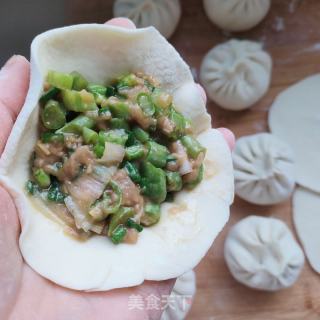 猪肉豇豆煎包的做法步骤：10