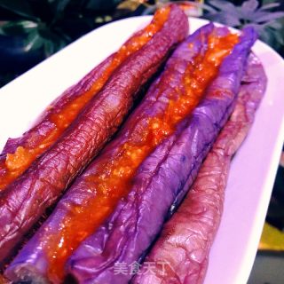 蒜酱茄子的做法步骤：8