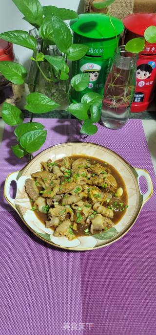 啫啫粉肠瘦肉的做法