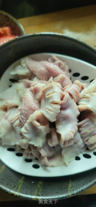 啫啫粉肠瘦肉的做法步骤：7