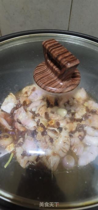 啫啫粉肠瘦肉的做法步骤：11