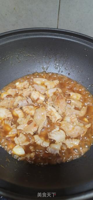 啫啫粉肠瘦肉的做法步骤：12